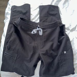 Figs black scrubs pants